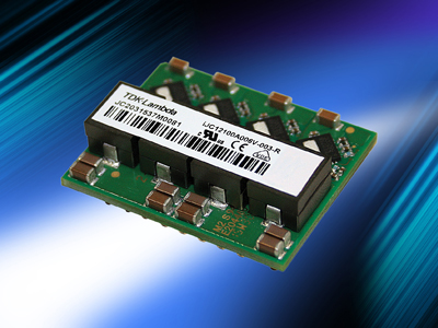 Foto Convertidores de punto de carga (POL) de 100 A controlados digitalmente y compatibles con PMBus.